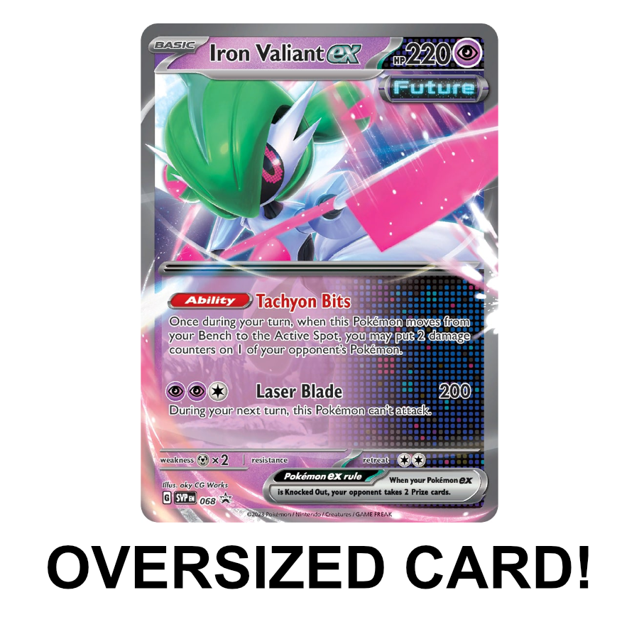 Iron Valiant ex SVP068 - Promo Oversized Card