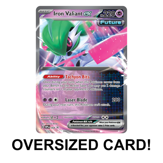 Iron Valiant ex SVP068 - Promo Oversized Card