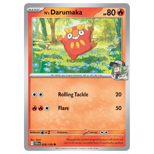 N's Darumaka - Journey Together - 026/159 - Common