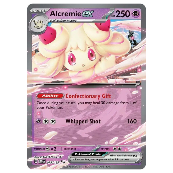 Alcremie ex - Journey Together - 075/159 - Double Rare