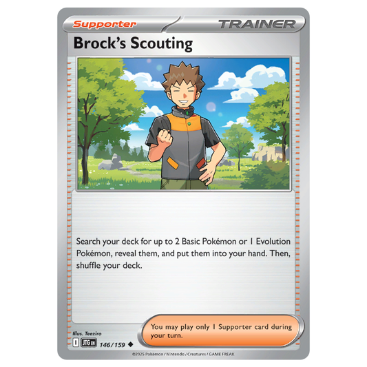 Brock's Scouting - Journey Together - 146/159 - Uncommon