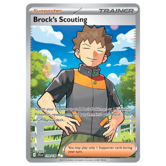 Brock's Scouting - Journey Together - 179/159 - Ultra Rare Full Art