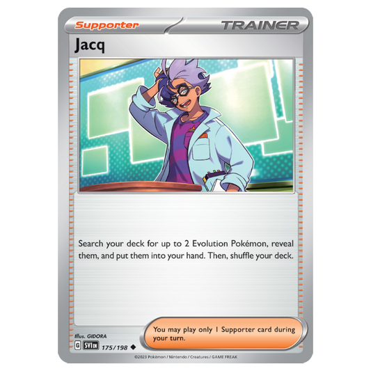 Jacq - Scarlet & Violet - 175/198 - Uncommon