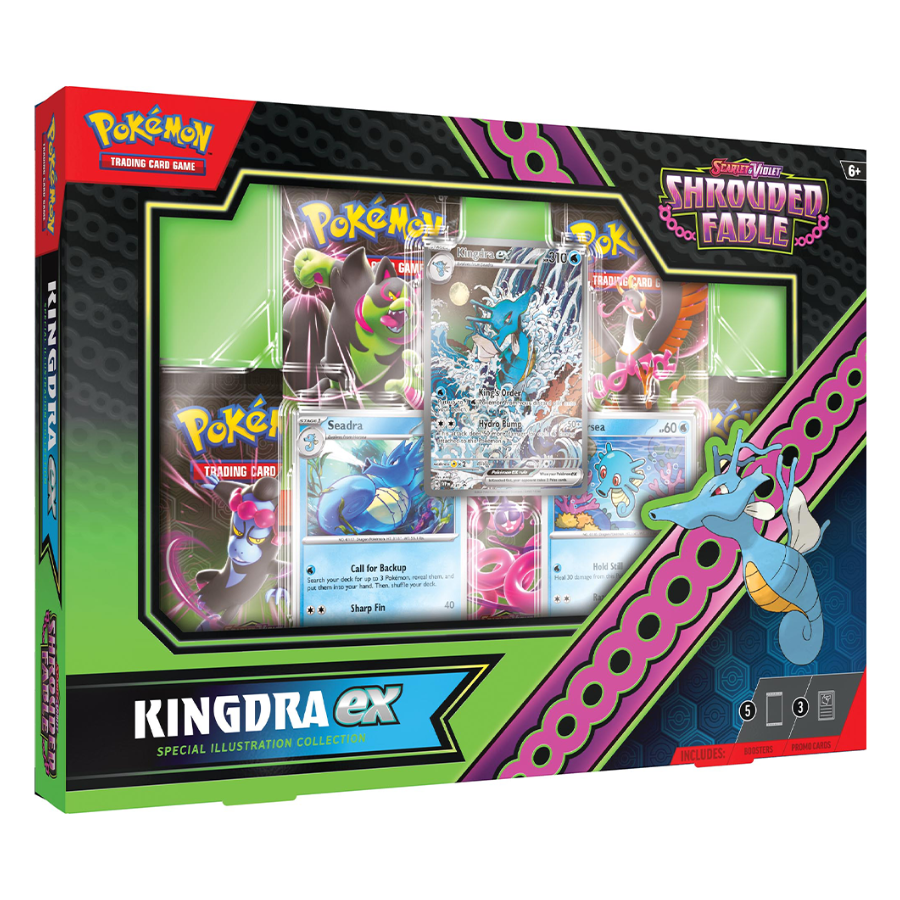 Shrouded Fable Greninja ex / Kingdra ex Special Illustration Collection