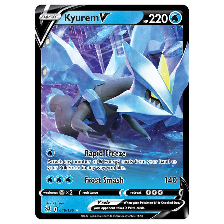 Kyurem V - Lost Origin - 048/196 - Holo Ultra Rare