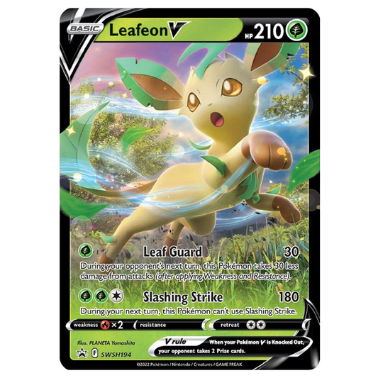 SWSH194 Leafeon V - Holo Promo