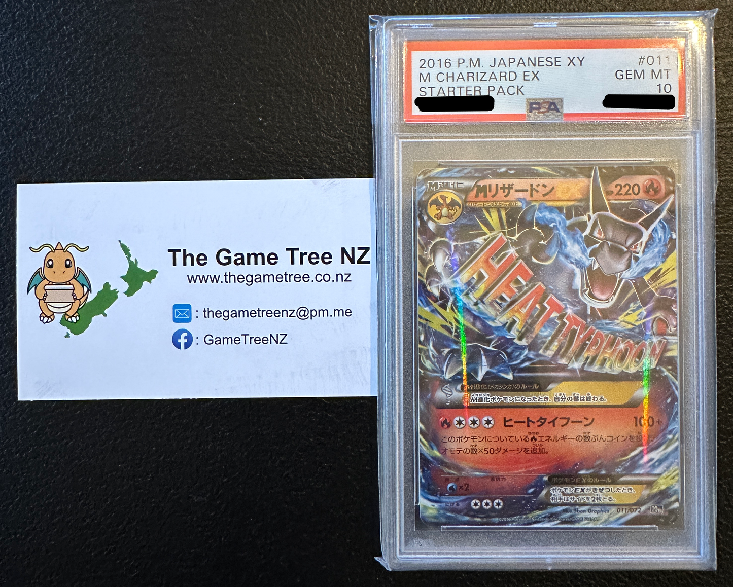 PSA 10 GEM MT M Charizard EX - Starter Pack Holo 011/072 *Japanese*