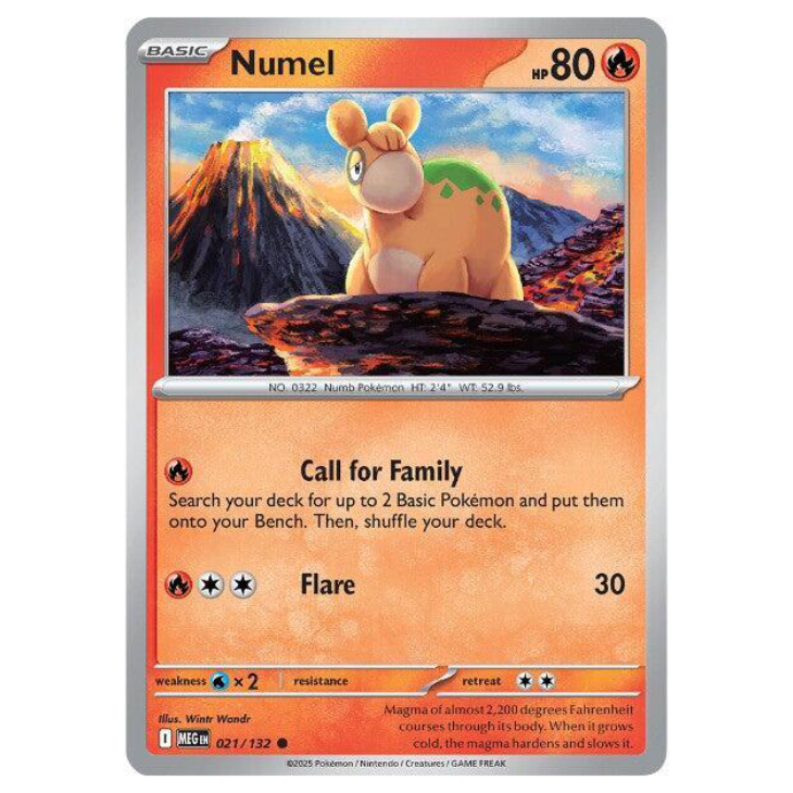 Numel - Mega Evolution - 021/132 - Common