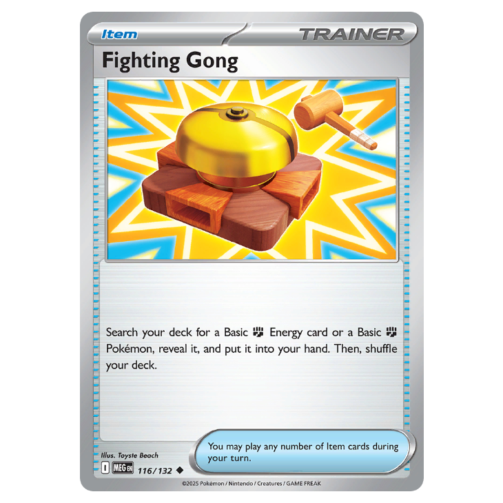 Fighting Gong - Mega Evolution* - 116/132 - Uncommon