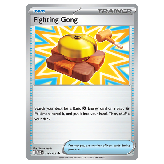 Fighting Gong - Mega Evolution* - 116/132 - Uncommon
