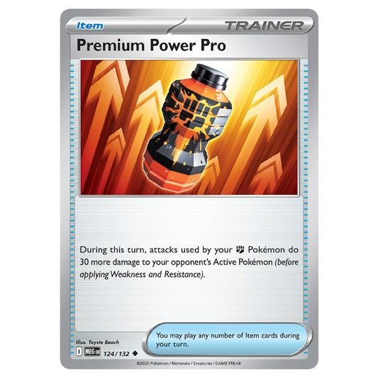 Premium Power Pro - Mega Evolution - 124/132 - Uncommon