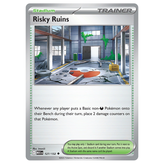 Risky Ruins - Mega Evolution - 127/132 - Uncommon