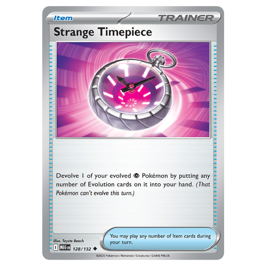 Strange Timepiece - Mega Evolution - 128/132 - Uncommon
