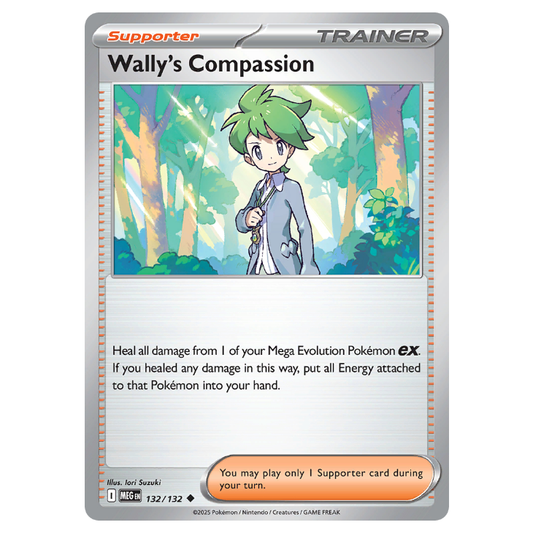 Wally's Compassion - Mega Evolution - 132/132 - Uncommon