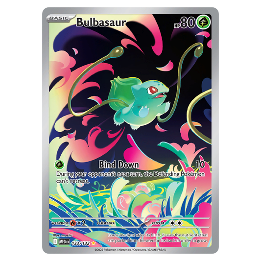Bulbasaur - Mega Evolution - 133/132 - Illustration Rare
