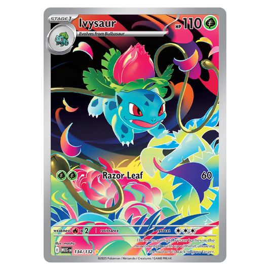 Ivysaur - Mega Evolution - 134/132 - Illustration Rare