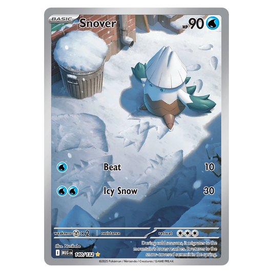 Snover - Mega Evolution - 140/132 - Illustration Rare