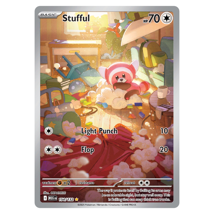 Stufful - Mega Evolution - 154/132 - Illustration Rare