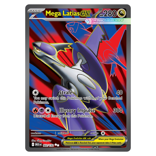 Mega Latias ex - Mega Evolution - 163/132 - Full Art Ultra Rare