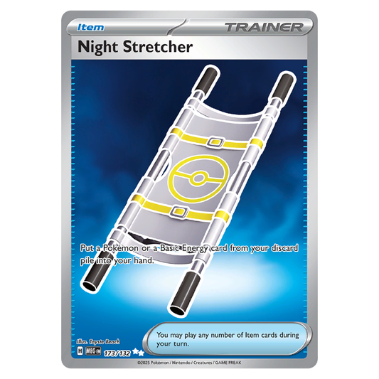 Night Stretcher - Mega Evolution - 173/132 - Full Art Ultra Rare