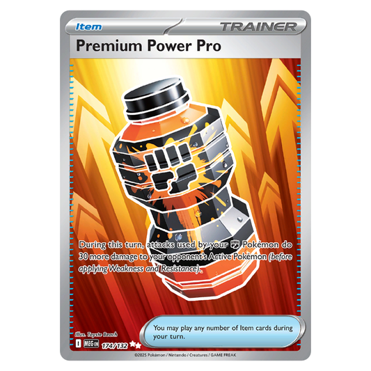 Premium Power Pro - Mega Evolution - 174/132 - Full Art Ultra Rare