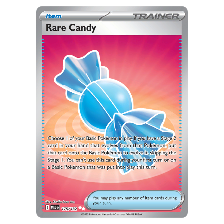 Rare Candy - Mega Evolution - 175/132 - Full Art Ultra Rare