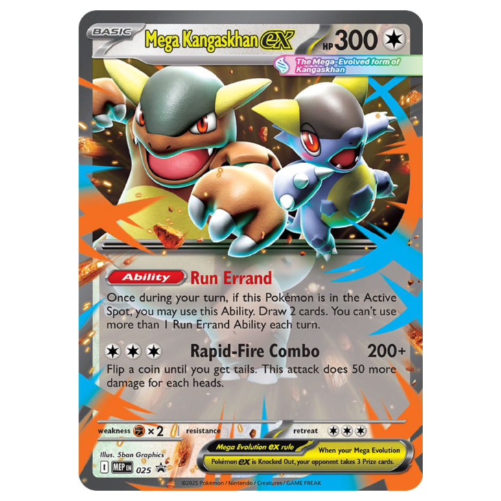 MEP025 - Mega Kangaskhan ex - MEP Promo – The Game Tree NZ