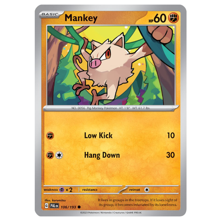 SVP032 Annihilape ex 3-Card Promo Set - Holo Promos (Mankey, Primeape & Annihilape ex)