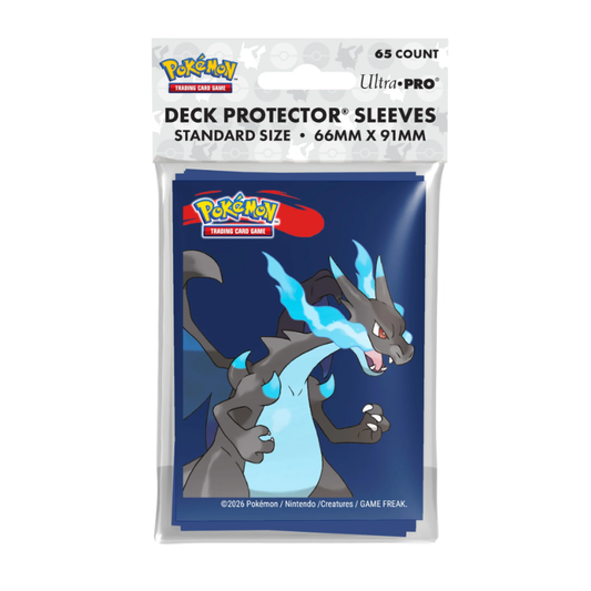 Ultra Pro - Mega Charizard X 65ct Deck Protector Sleeves