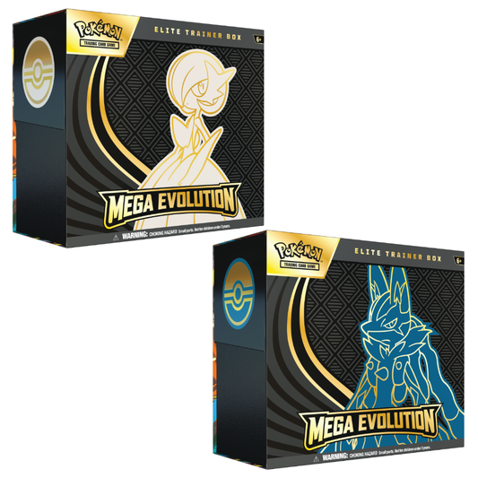 Mega Evolution Elite Trainer Box ft. Mega Gardevoir or Mega Lucario **LIMIT ONE OF EACH** {Releases 26th Sept}