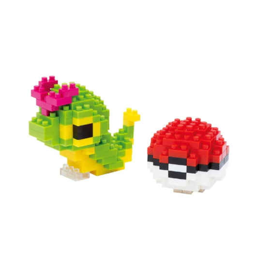 Caterpie & Poke Ball Nanoblock Set