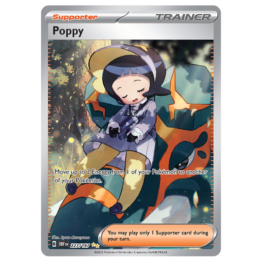 Poppy - Obsidian Flames - 227/197 - Special Illustration Rare