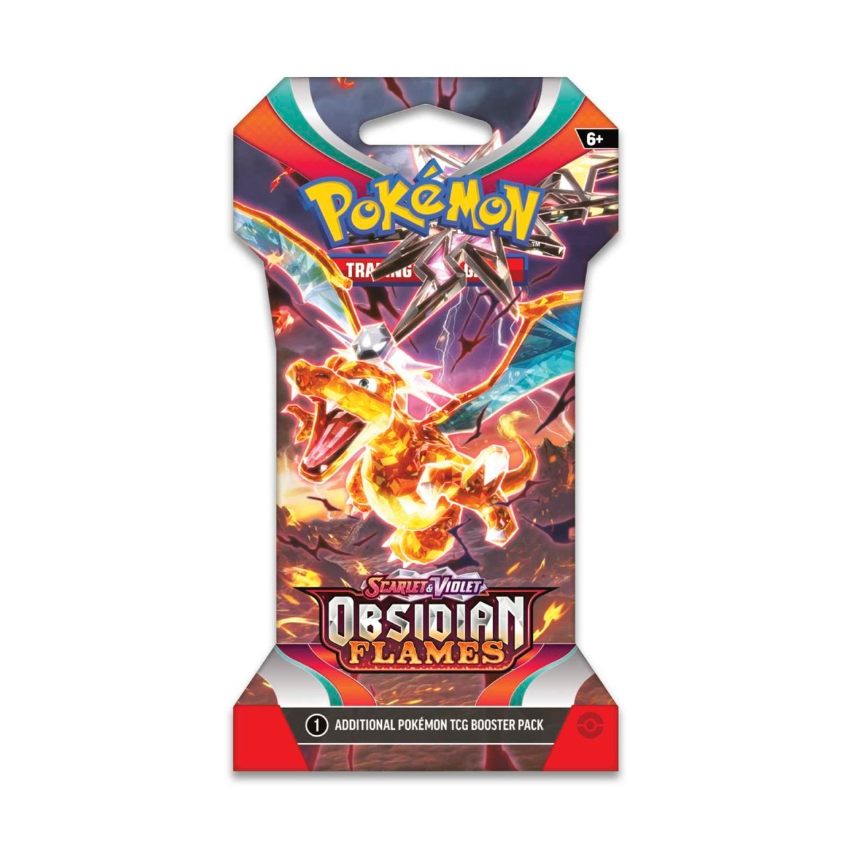 Obsidian Flames SLEEVED Booster Pack