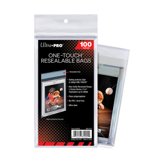 Ultra Pro - ONE-TOUCH Resealable Bag