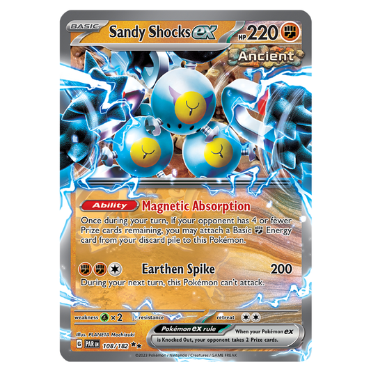 Sandy Shocks ex - Paradox Rift - 108/182 - Double Rare