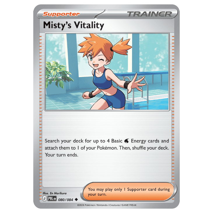 Misty's Vitality - Pitch Black - 080/084 - Uncommon