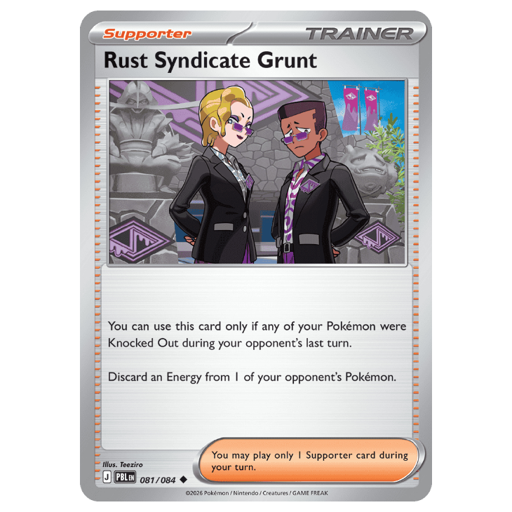 Rust Syndicate Grunt - Pitch Black - 081/084 - Uncommon