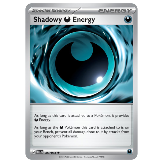Shadowy Energy - Pitch Black - 083/084 - Holo Rare
