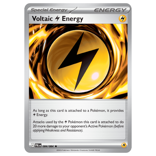 Voltaic Energy - Pitch Black - 084/084 - Holo Rare