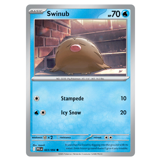 Swinub - Phantasmal Flames - 023/094 - Common
