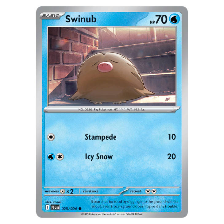 Swinub - Phantasmal Flames - 023/094 - Common