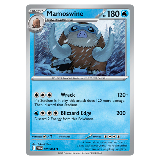 Mamoswine - Phantasmal Flames - 025/094 - Uncommon