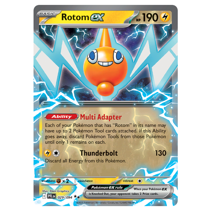 Rotom ex - Phantasmal Flames - 029/094 - Double Rare