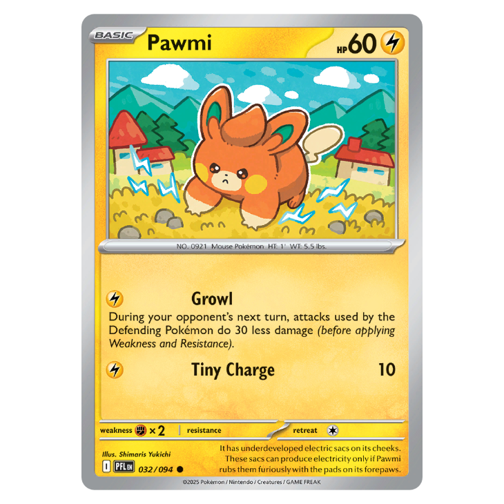 Pawmi - Phantasmal Flames - 032/094 - Common