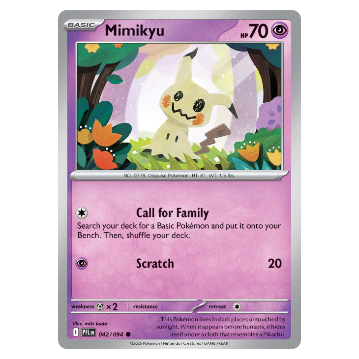 Mimikyu - Phantasmal Flames - 042/094 - Common