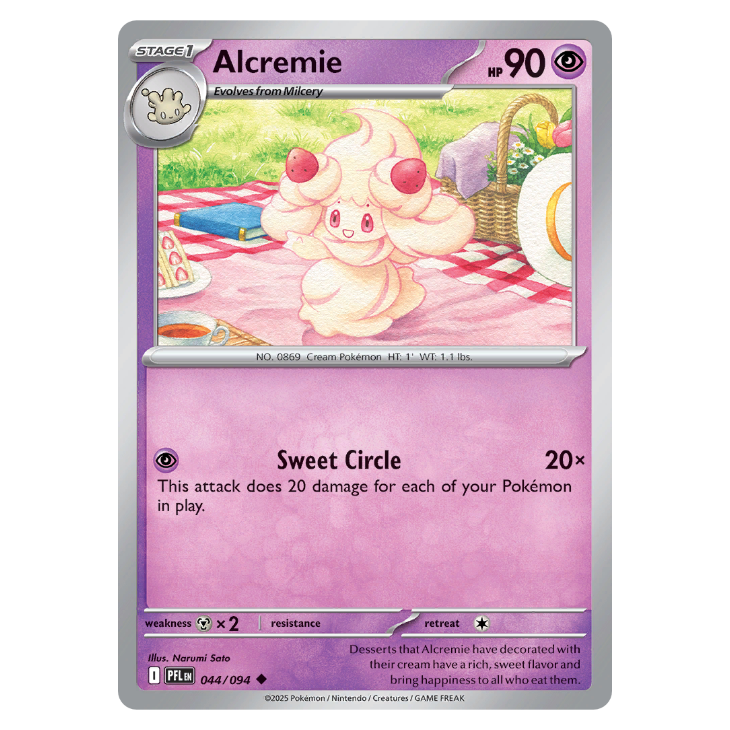 Alcremie - Phantasmal Flames - 044/094 - Uncommon