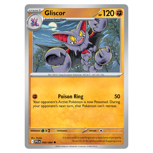 Gliscor - Phantasmal Flames - 050/094 - Uncommon