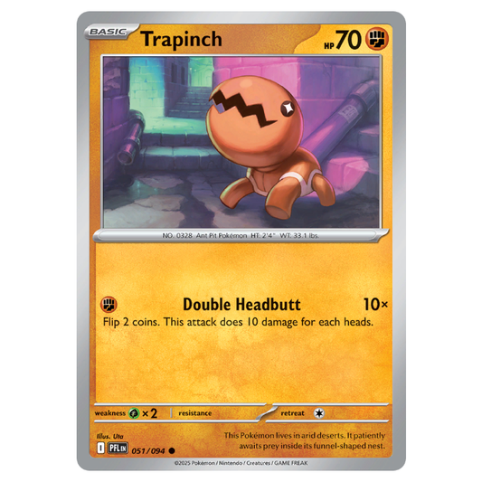 Trapinch - Phantasmal Flames - 051/094 - Common