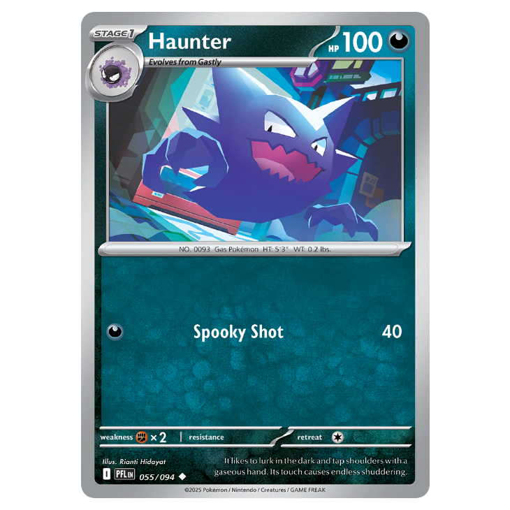 Haunter - Phantasmal Flames - 055/094 - Uncommon