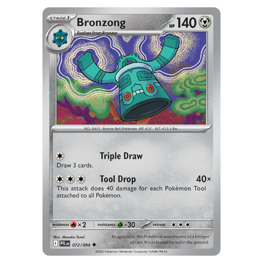 Bronzong - Phantasmal Flames - 072/094 - Uncommon
